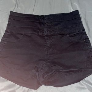 Stretchy jean shorts